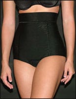 Compression Girdle Below Knee - Contact Closure with Zipper, Black (#2 -  Frank Stubbs Company Inc.