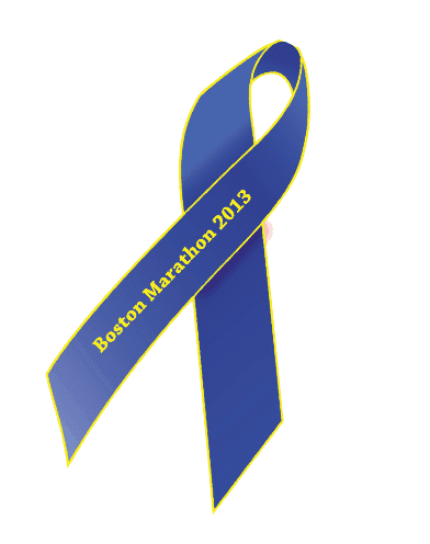 Boston Marathon Ribbon