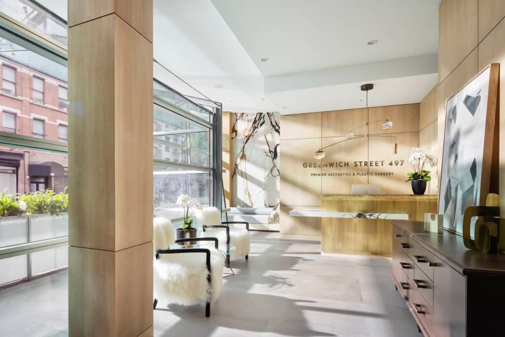 Greenwich Street Surgical Office Lobby