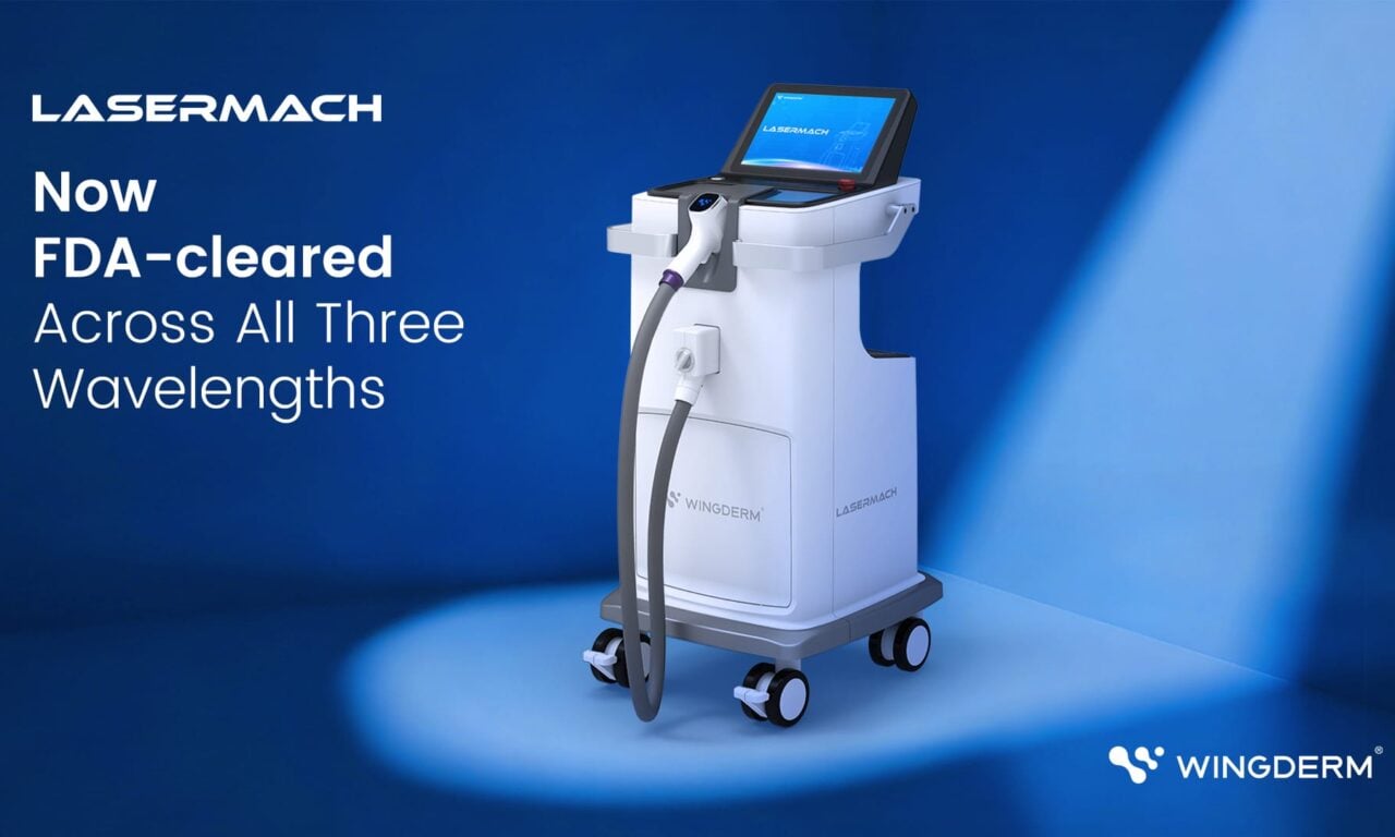 Wingderm Receives FDA Clearance for Lasermach Across Three Wavelengths